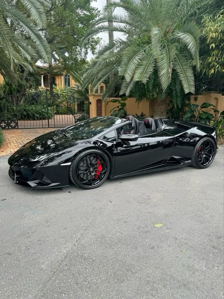 Freshly detailed luxury vehicle with mirror finish